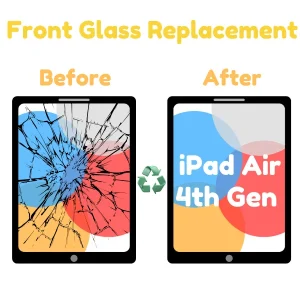 Front Glass Replacement iPad Air 4th gen A2316, A2324, A2325, A2072 2020