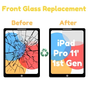 Front Glass Replacement iPad Pro 11 1st gen A1980, A2013, A1934, A1979 2018