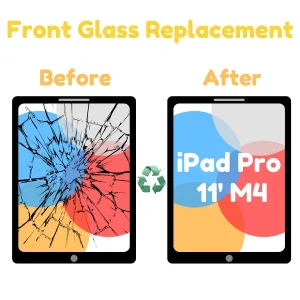 Front Glass Replacement iPad Pro 11 M4 A2836, A2837, A3006 2024