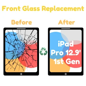 Front Glass Replacement iPad Pro 12.9 1st gen A1584, A1652 2015