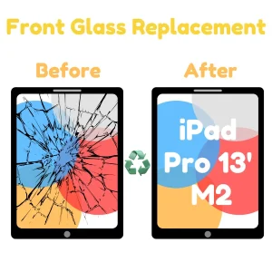 Front Glass Replacement iPad Pro 13 M2 A2898, A2899, A2900 2024