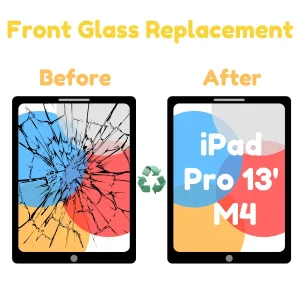 Front Glass Replacement iPad Pro 13 M4 A2925, A2926, A3007 2024
