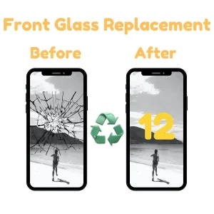 iPhone 12 Front Glass Replacement Repair Sevice