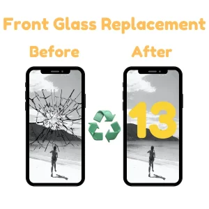 iPhone 13 Front Glass Replacement Repair Sevice