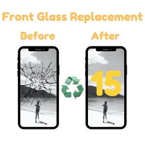iPhone 15 Front Glass Replacement Repair Sevice