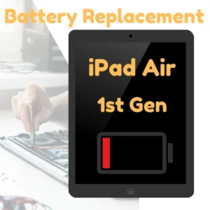 Battery Replacement iPad Air 1st gen A1474, A1475, A1476 2013