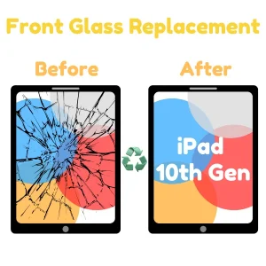 Front Glass Replacement iPad 10th gen A2696, A2757, A2777, A3162 2022