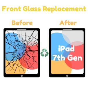 Front Glass Replacement iPad 7th gen A2197, A2200, A2198 2019