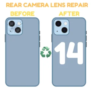 Rear Camera Lens Fix On iPhone 14