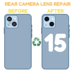 Rear Camera Lens Fix On iPhone 15
