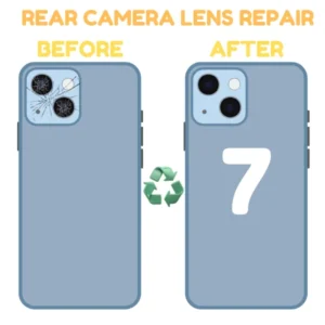 Rear Camera Lens Fix On iPhone 7