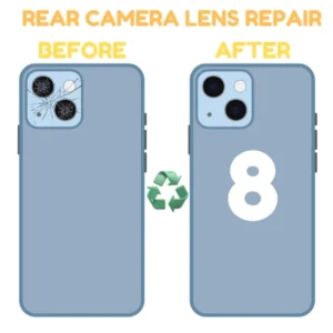 Rear Camera Lens Fix On iPhone 8